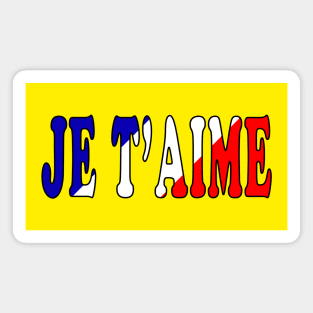 Je T'aime Magnet